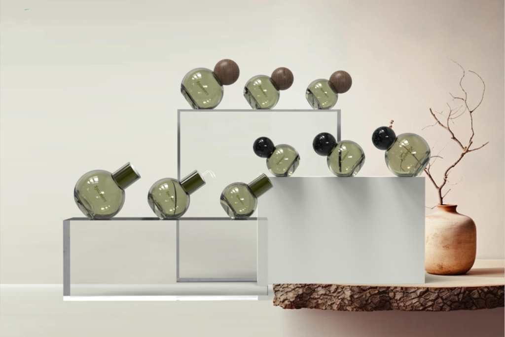 PERFUME GLASS BOTTLES NO. RY-CJ-D7051
