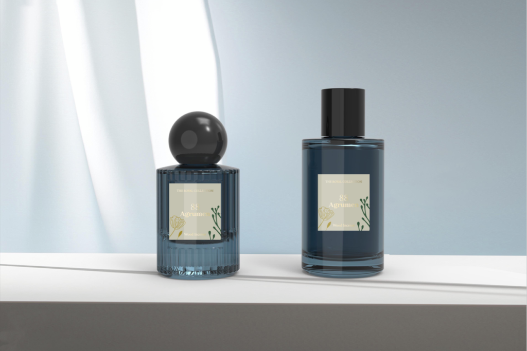 PERFUME GLASS BOTTLES NO. RY-CJ-D7034