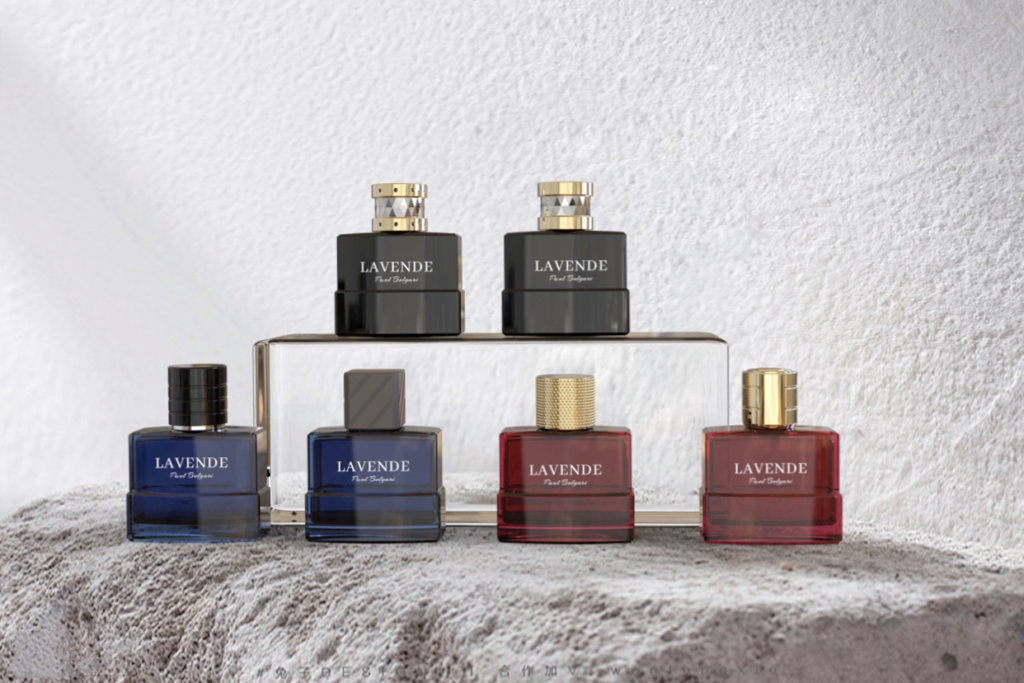 PERFUME GLASS BOTTLES NO. RY-CJ-D1508