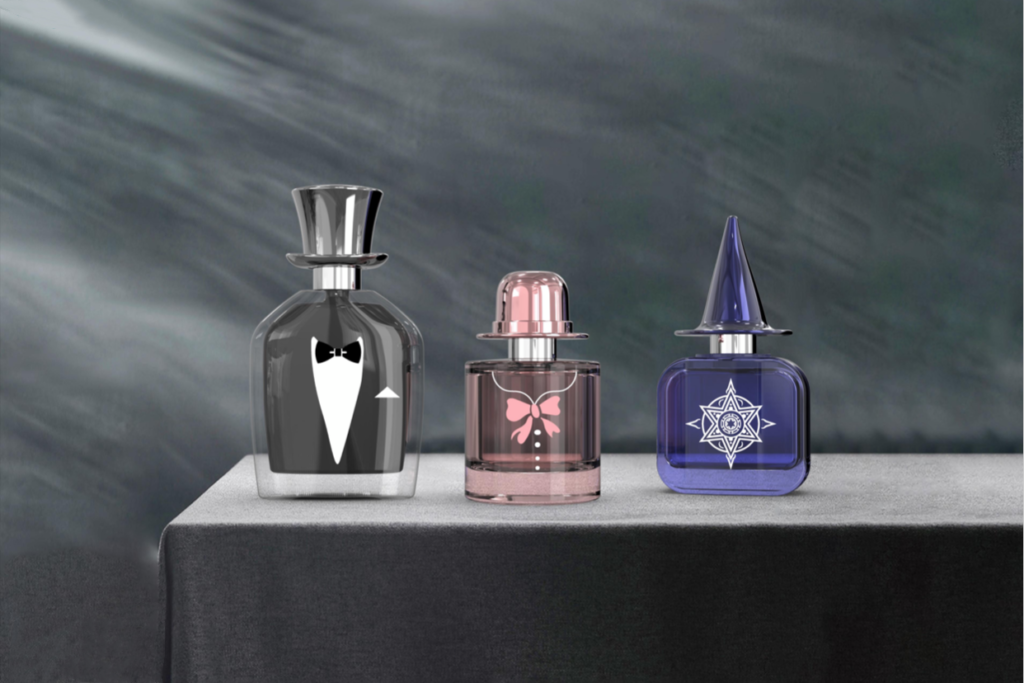 PERFUME GLASS BOTTLES NO. RY-CJ-D4129