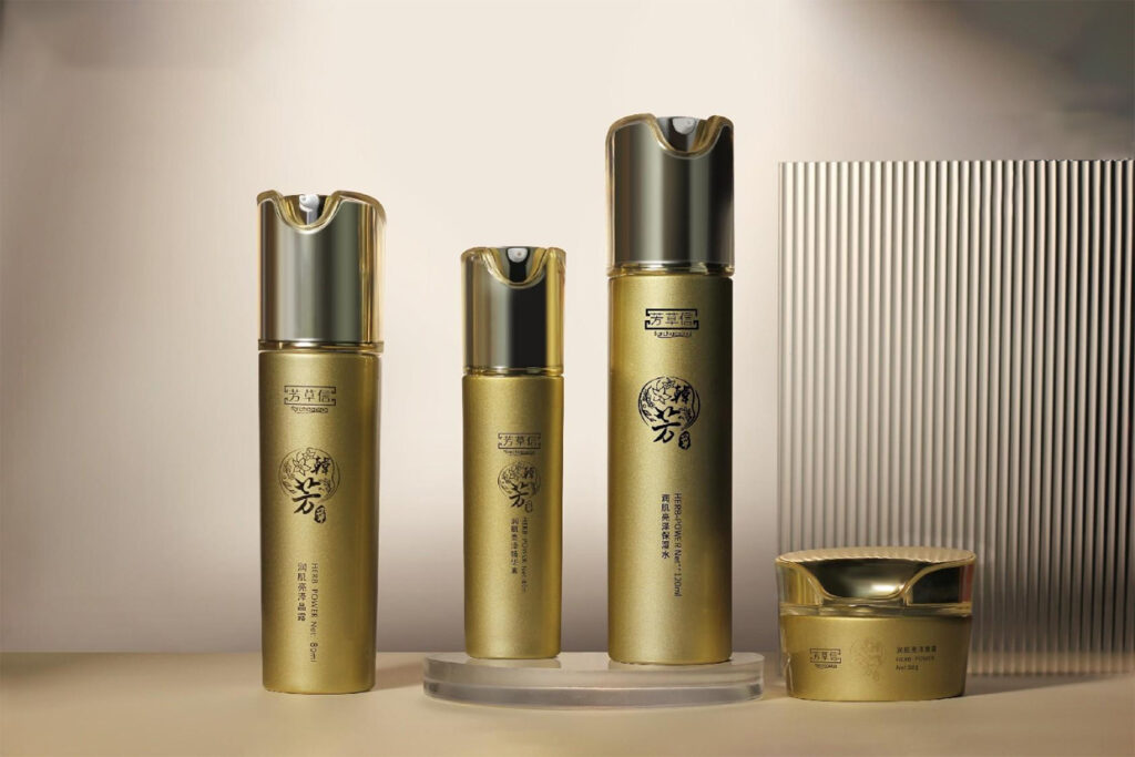 SKINCARE GLASS BOTTLES SERIES NO. RY-AY-35
