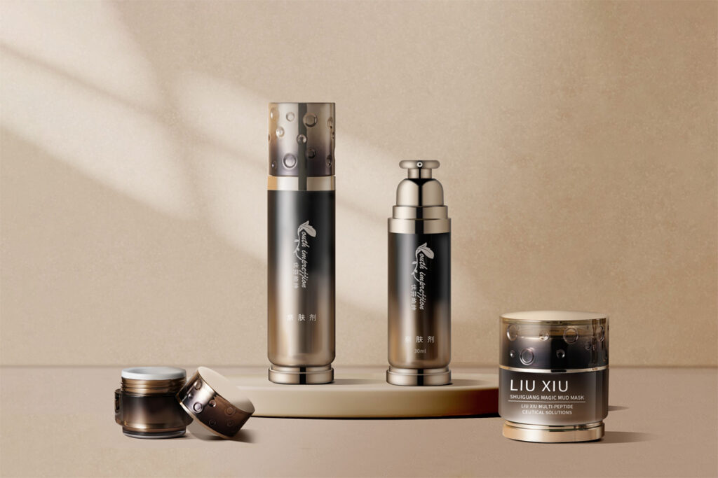 SKINCARE GLASS BOTTLES SERIES NO. RY-AY-43