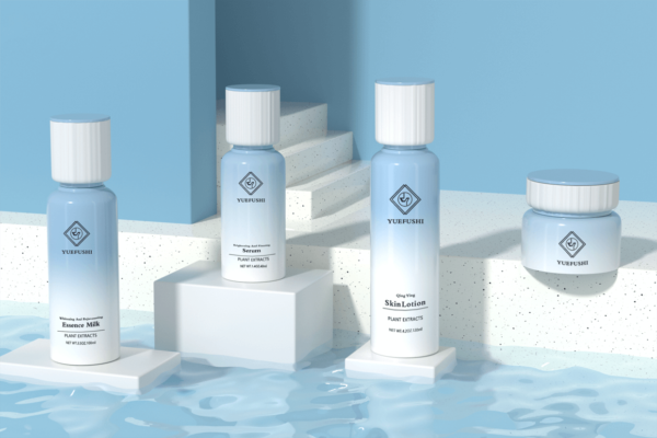 SKINCARE GLASS BOTTLES SERIES NO. RY-AY-80