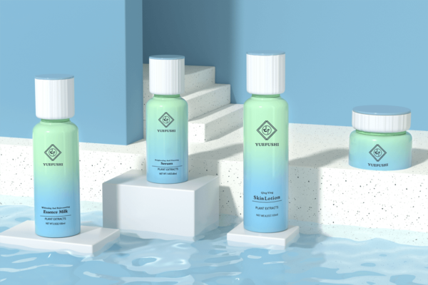SKINCARE GLASS BOTTLES SERIES NO. RY-AY-80