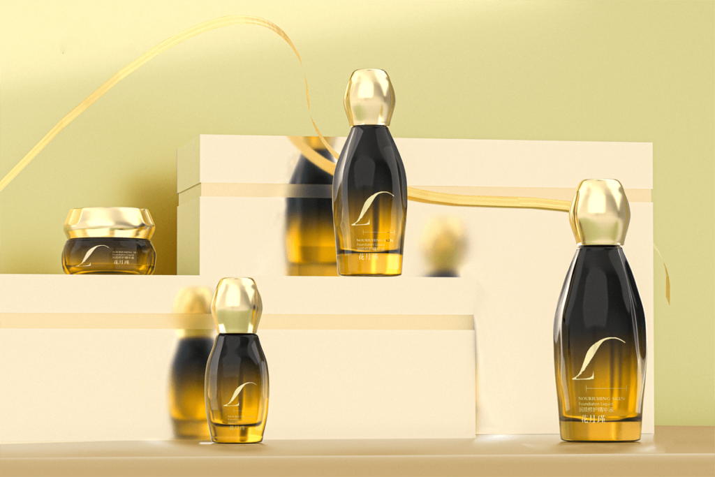 SKINCARE GLASS BOTTLES SERIES NO. RY-AY-86